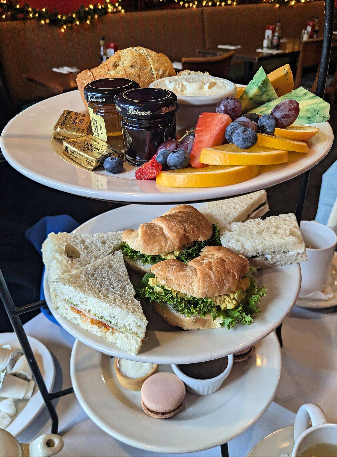 High tea tray image used for Hydro Majestic high tea planning inspiration