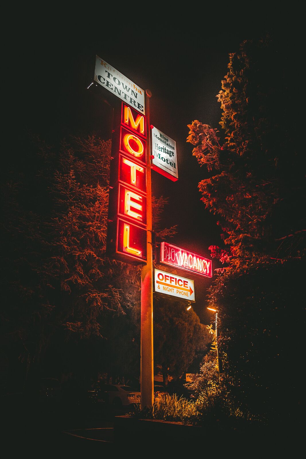 Motor inn-style accommodation image used for Katoomba budget motel planning